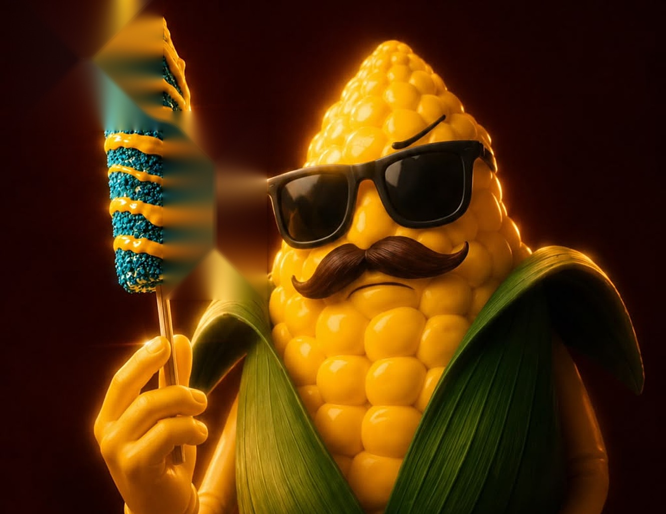 Mr. Elote, la mascota de la marca